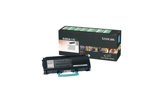 766519  E260A11E Toner LEXMARK 0E260A11E 3.5K sort 